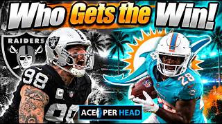 Dolphins vs. Raiders Matchup: Who Wins Week 1?!