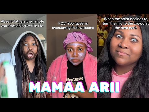 *2+ HOUR* New Best Mamaa Arii Funny Shorts 2024 - New Funny Tik Tok Memes - TikTok Famous