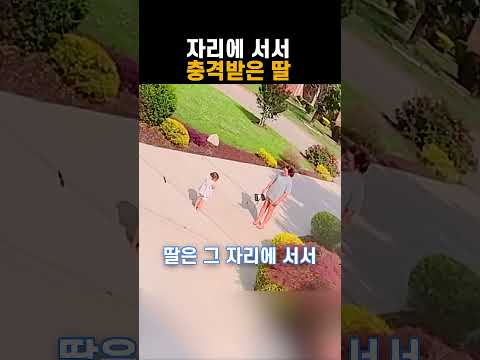마상 받은 딸