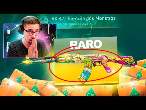 27 TENTATIVAS para a SKIN mais RARA do PASSE (O PIOR ACONTECEU)