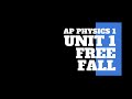 Free Fall and Gravity Concepts