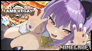 【 Minecraft 】ラムベガスでそうしょく…しよ💜💜【 猫又おかゆ/ホロライブ 】