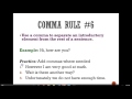 Punctuation Usage and Guidelines