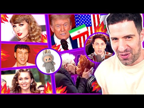 TRUMP VS IRAN, MILEY CYRUS IGNORA FAN, TAYLOR SWIFT BORRAXA, NANCY PAZOS Y GERARDO ROMANO SE BESAN