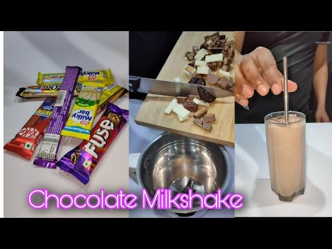 Chocolate Milkshake #asmr #chocolate #milkshake