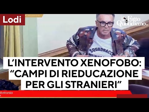 "Campi di rieducazione per stranieri", "Via da bonificare": le parole choc del consigliere di Lodi