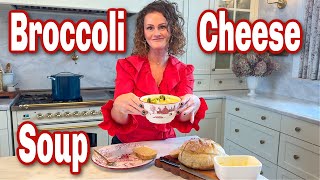 Broccoli Cheese Soup Recipe for our Christmas Party