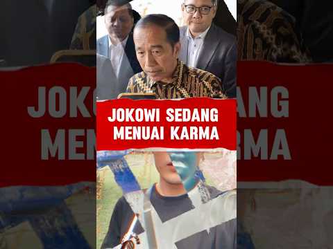 Jokowi sedang menuai karma #dialectique #dialektika #jokowi #prabowo #mulyono #gibran