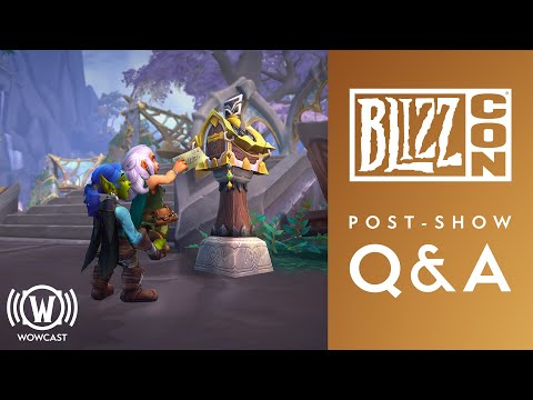 World of Warcraft BlizzCon Q&A | The War Within & WoW Classic | WoWCast