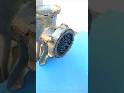Great trick for home! How to Sharpen Meat Grinder Blades Easily and Quickly #diy #tips #tricks