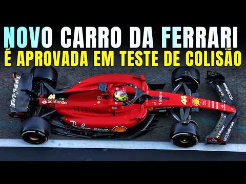 FERRARI DE 2025 É APROVADA NO TESTE DE COLISÃO | PROJETO TOTALMENTE NOVO PARA O HAMILTON E LECLERC