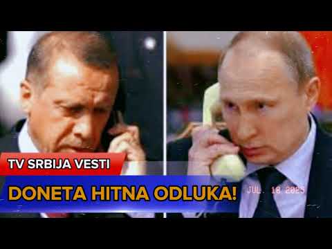 NAJNOVIJE! - PUTIN I ERDOGAN VEČERAS DONELI KLJUČNU ODLUKU!