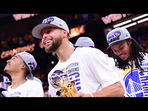2022 Western Conference Finals Champions Golden State Warriors video clip