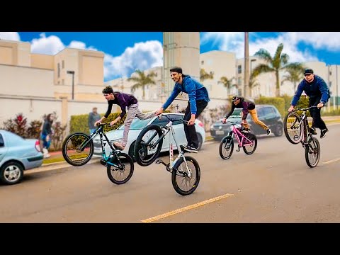 FUI NO ENCONTRO DE BICICLETA DE LONDRINA !! *Só grau monstro😯*