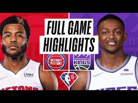 PISTONS at KINGS | FULL GAME HIGHLIGHTS | January 19, 2022 video clip 