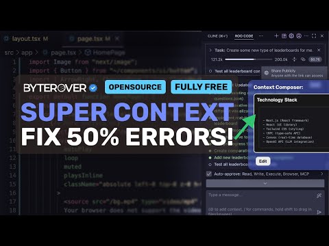 Context Composer + Cline,Roo,Kilo: This simple trick makes your AI Coder 10X BETTER for DEV TEAMS!