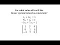 Understanding Consistency in Linear Systems