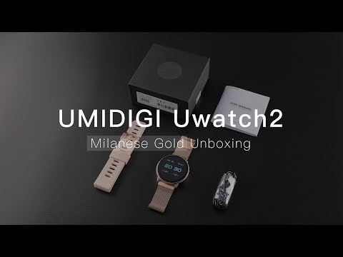 Umidigi Uwatch2 Milanese Gold Edition Unboxing Duncannagle Com