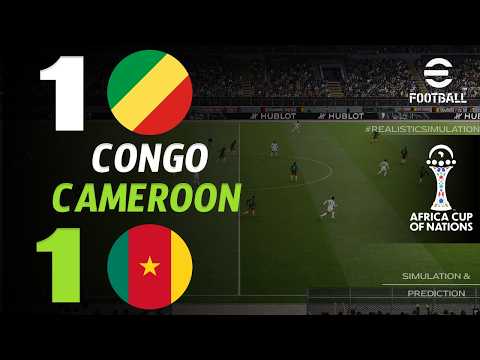 🔴 Congo contre Cameroun en direct aujourd’hui | Éliminatoires de <strong>la</strong> <strong>CAN</strong> 2027 | Match eFootball PES21