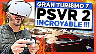 Vido-Test : J'ai test Gran Turismo 7 PSVR 2 C'EST FOU ? La claque VR est INCROYABLE ?
