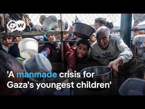 Gazans mark Eid al-Adha as malnutrition among children triples | DW News