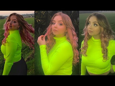 Natural root to pink ends, home dye extensions VP Fashion