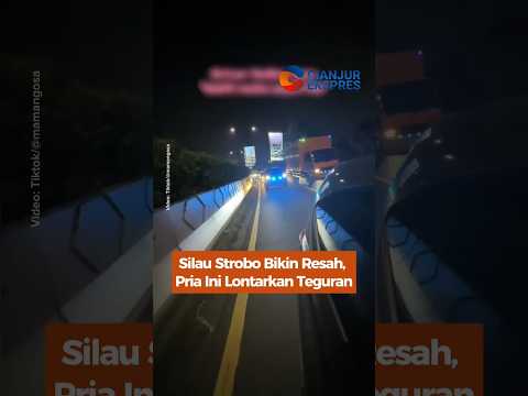 Silau Strobo Bikin Resah, Pria ini Lontarkan Teguran