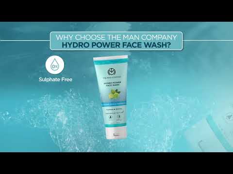 Hydro Power Face Wash by @themancompany