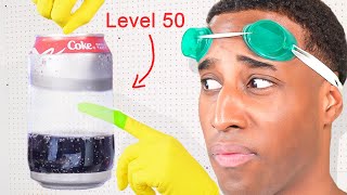 I tested Level 1 to 100 Science Experiments