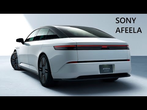 New 2025 Sony Afeela 1 - First Electric Sedan From Sony