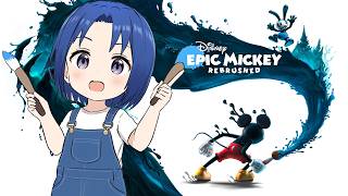 #06【 Disney Epic Mickey: Rebrushed 】ハハッ