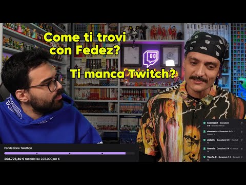 DARIO MOCCIA INTERVISTA MR MARRA durante la MARATONA