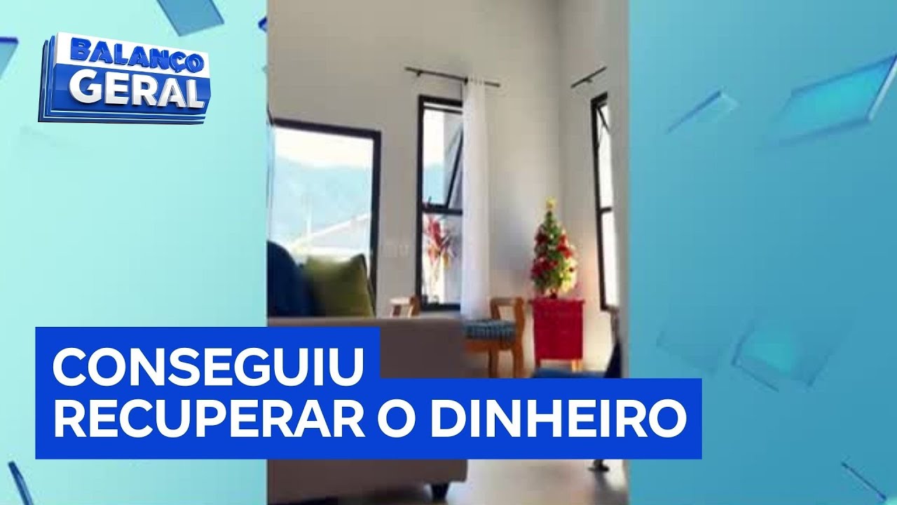 Após reportagem do Balanço Geral vendedora recupera dinheiro perdido em golpe de falso aluguel