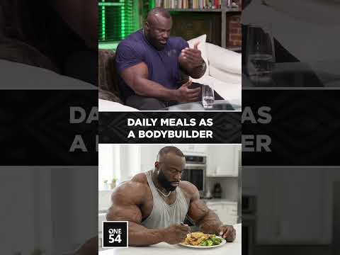 Daily Meals As A Bodybuilder | One54 Africa Podcast
