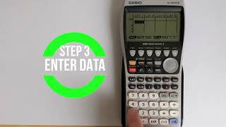 How to Find Mean, Median and Mode on a Casio FX-9860GII Graphing Calculator