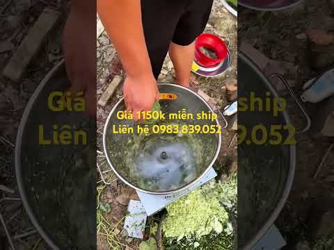 Máy xay rau củ quả chăn nuôi #maytronthucanchannuoi #channuoi #farming #maynghiencam