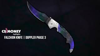 Falchion Knife Doppler Phase 3 Gameplay video