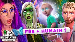 🍼 Avoir un bébé d’une FÉE et d’un humain…La vérité | Sims 4 (Nature Enchantée)