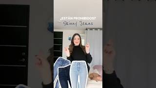Skinny Jeans: ¿los sigues usando o bye?🖤👖 #fashion #jeans #vickyroma