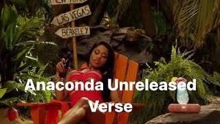 Anaconda Unreleased Verse