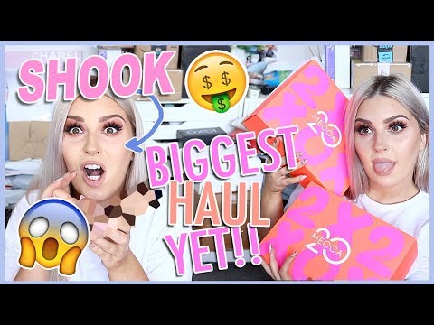 MY BIGGEST UNBOXING FREE SH*T HAUL YET ? New Makeup & MORE!