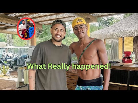 Lamine Yamal Meets Neymar Jr ! What REALLY Happened in Brazil