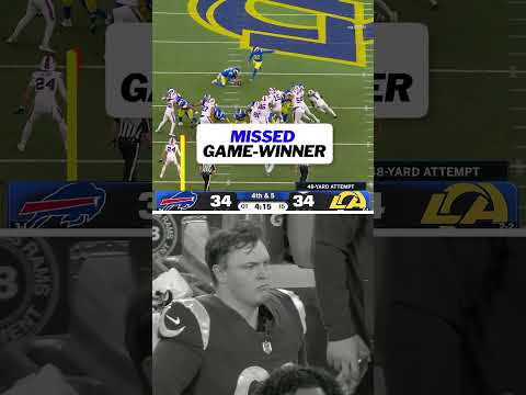 Rams made a change at kicker after Harrison Mevis missed two field goals during the MNF loss