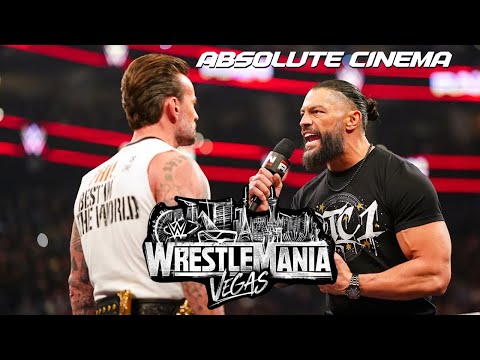 Roman Reigns vs CM Punk To Main Event WrestleMania