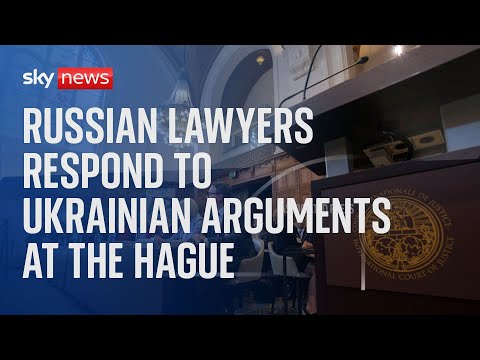 Russian lawyers respond to Ukraine open hearings in case against Russia at top UN court