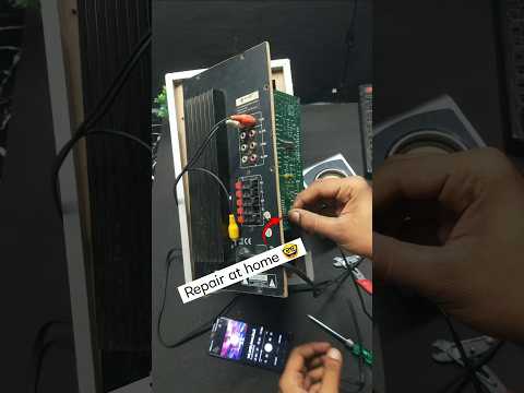 Home Theatre repairing ๐ค #shorts