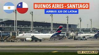 DE BUENOS AIRES (AEROPARQUE) A SANTIAGO - VUELO DE LATAM