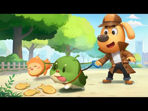 ใส่สายยจูงสัตว์เลี้ยงทุกครั้งสิ | เสียงแปลกๆ | การ์ตูนเด็ก | เบบี้บัส | Kids Cartoon | BabyBus