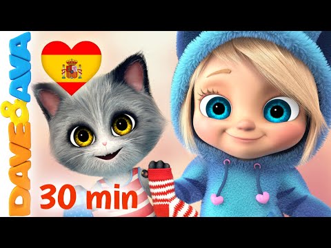 La Familia Dedo  | Canciones Infantiles | Cinco Gomitas | Dave and Ava en Español