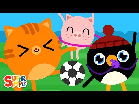 Hey-O We Want To Play-O | Kids Sports And Movement Song | Super Simple Songs